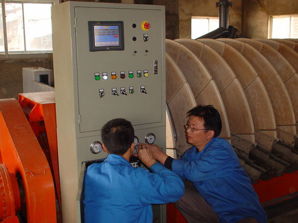 Madencilik Bulamaç Döner Disk Filtre 1 ～ 240m2 Filtrasyon Alanı Enerji Tasarrufu